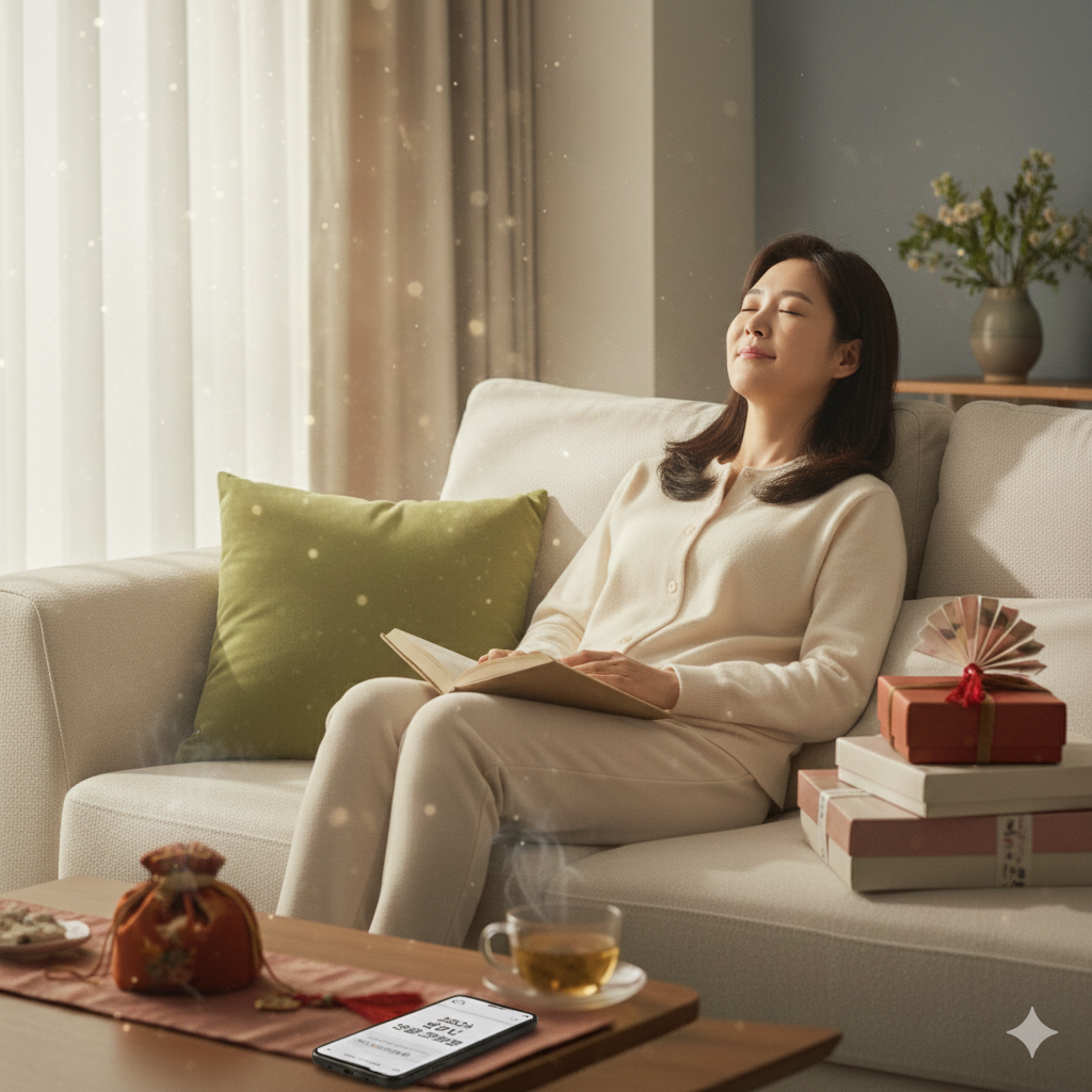 명절스트레스 해소 아내편